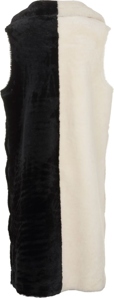 Raelynn väst Svart / Beige