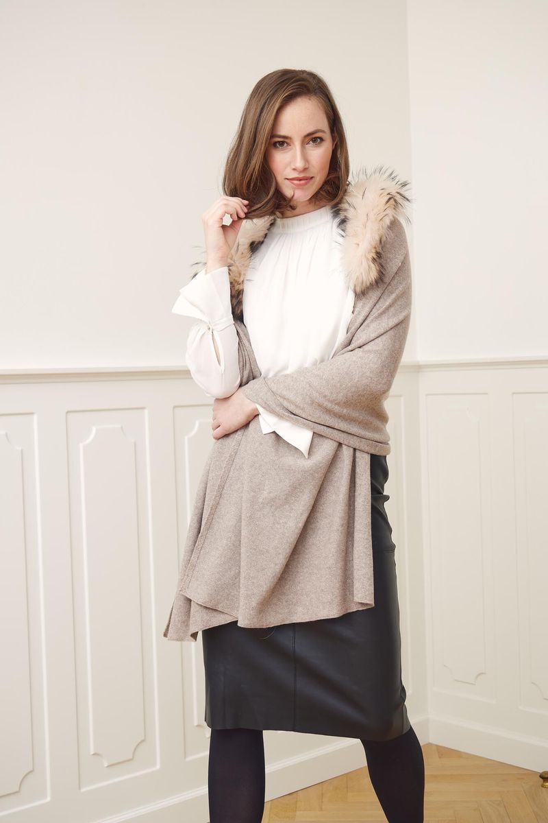 Silvia Scarf Kvällssand/Kvällssand