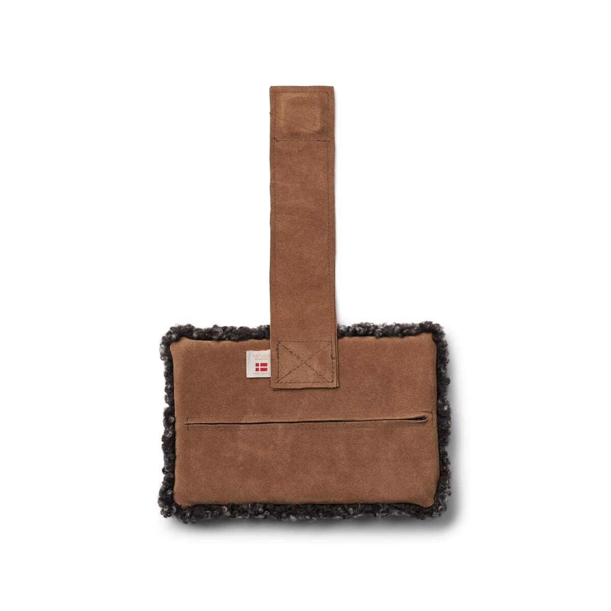 Nackstöd | Kort lugg | Nya Zeeland | Kalvskinn Cappuccino