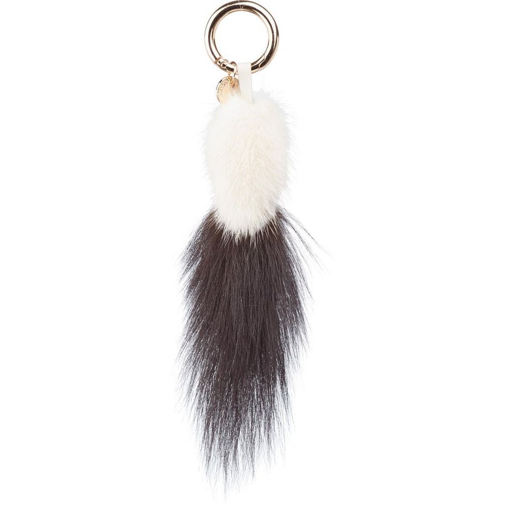 Sable Tail Nyckelring Beige