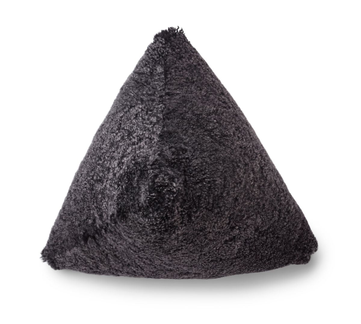 Hematite kudde | Kort Lugg | Nya Zeeland | 35x35x35 cm Koksgrå