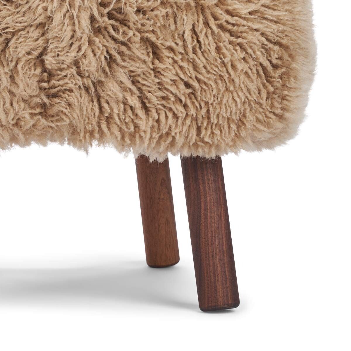 Emily Lounge Chair | Lång ull Honung