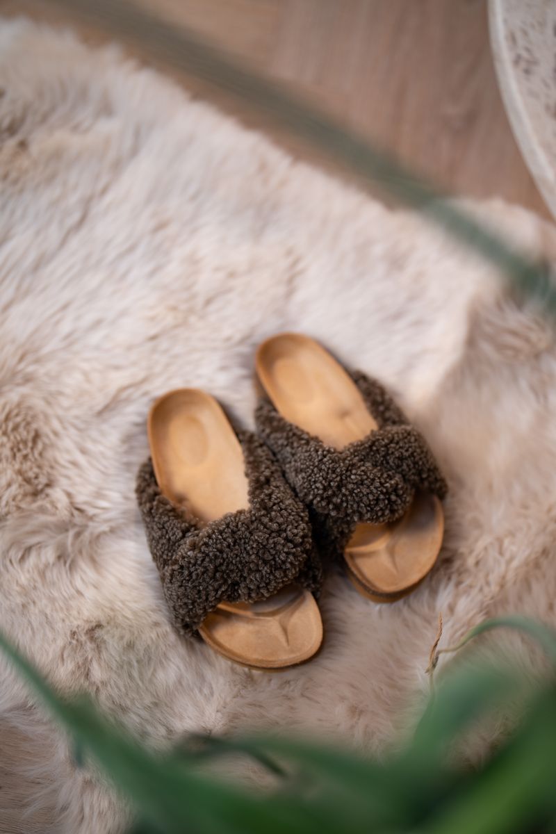 Lilly Cross Tofflor Taupe