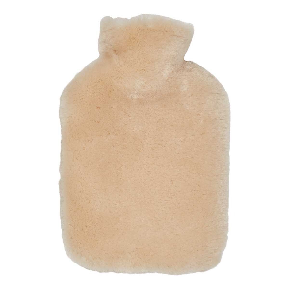 Varmvattenflaska | Mockasin | Nya Zeeland | 32x22 cm Kastanj
