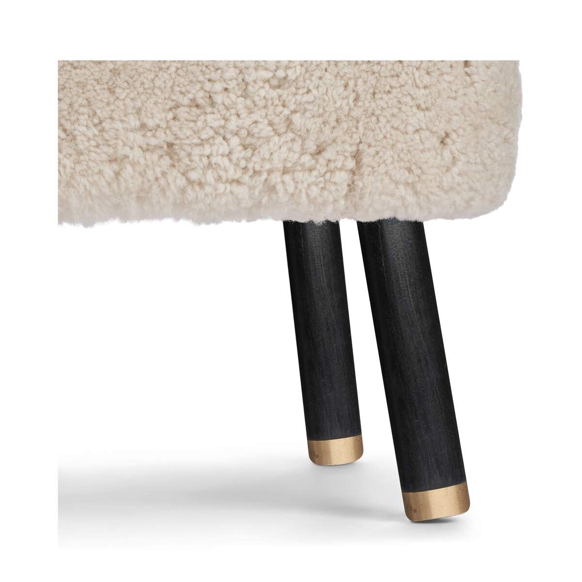 Emil fotpall | Kort lugg Pearl