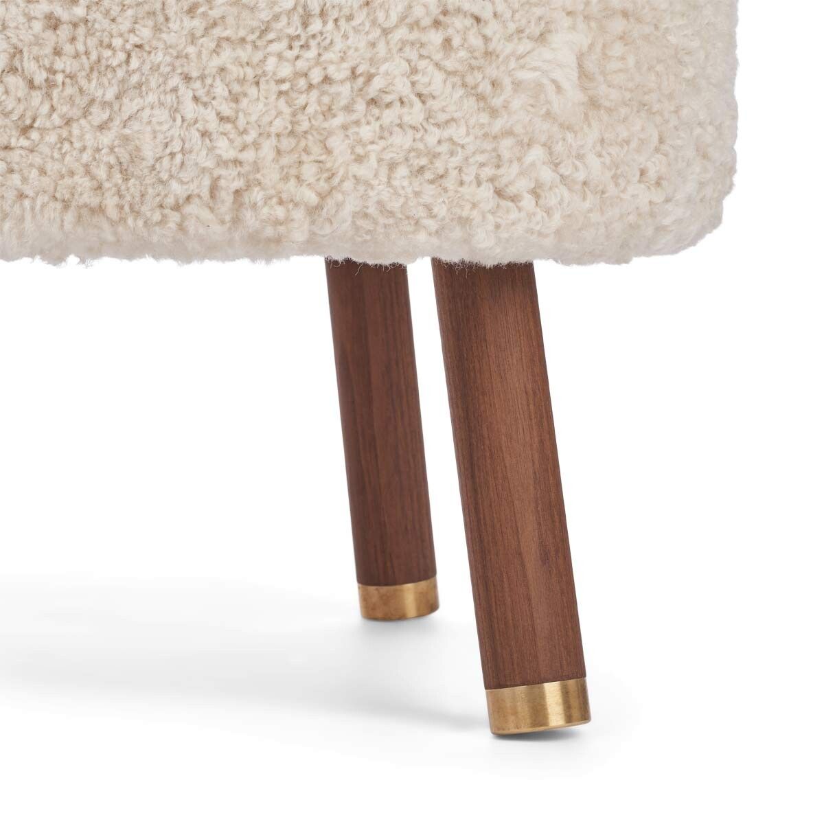 Emil fotpall | Kort lugg Pearl
