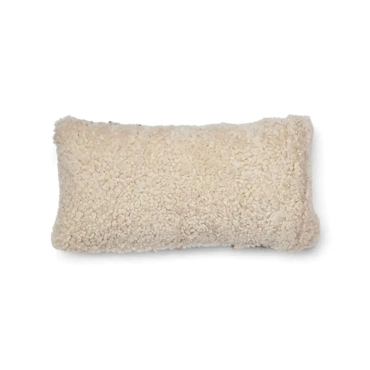 ZEBRA PATTERN Cushion, Short-Wool New Zealand Sheepskin, double side Naturescollection.se