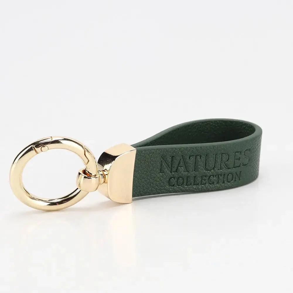 Kim NC Branded Keyring of Leather Naturescollection.se