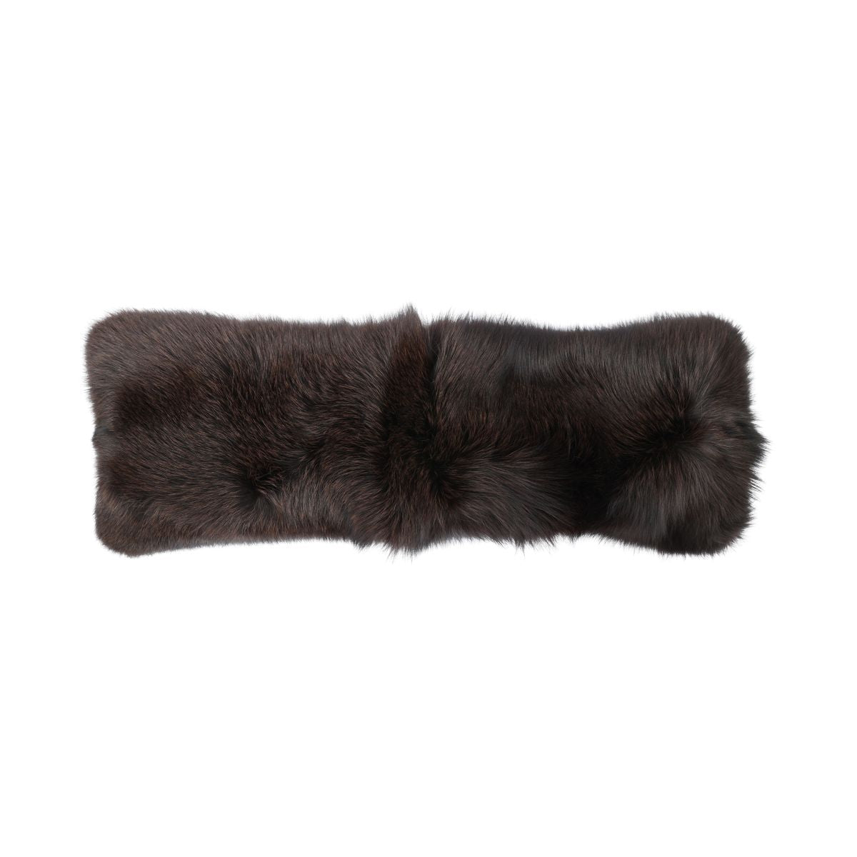 Premium Rävkudde | Kasmirbaksida | Norge | Brown | 72x24 cm