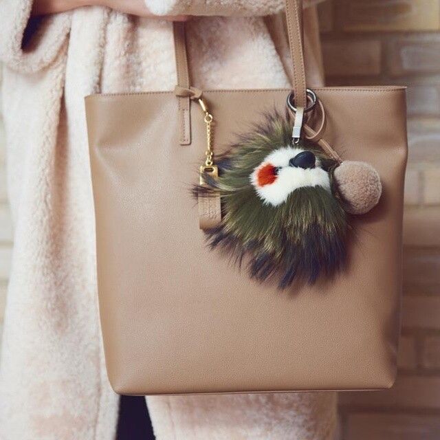 Chopper nyckelring Vit / Grå ögon