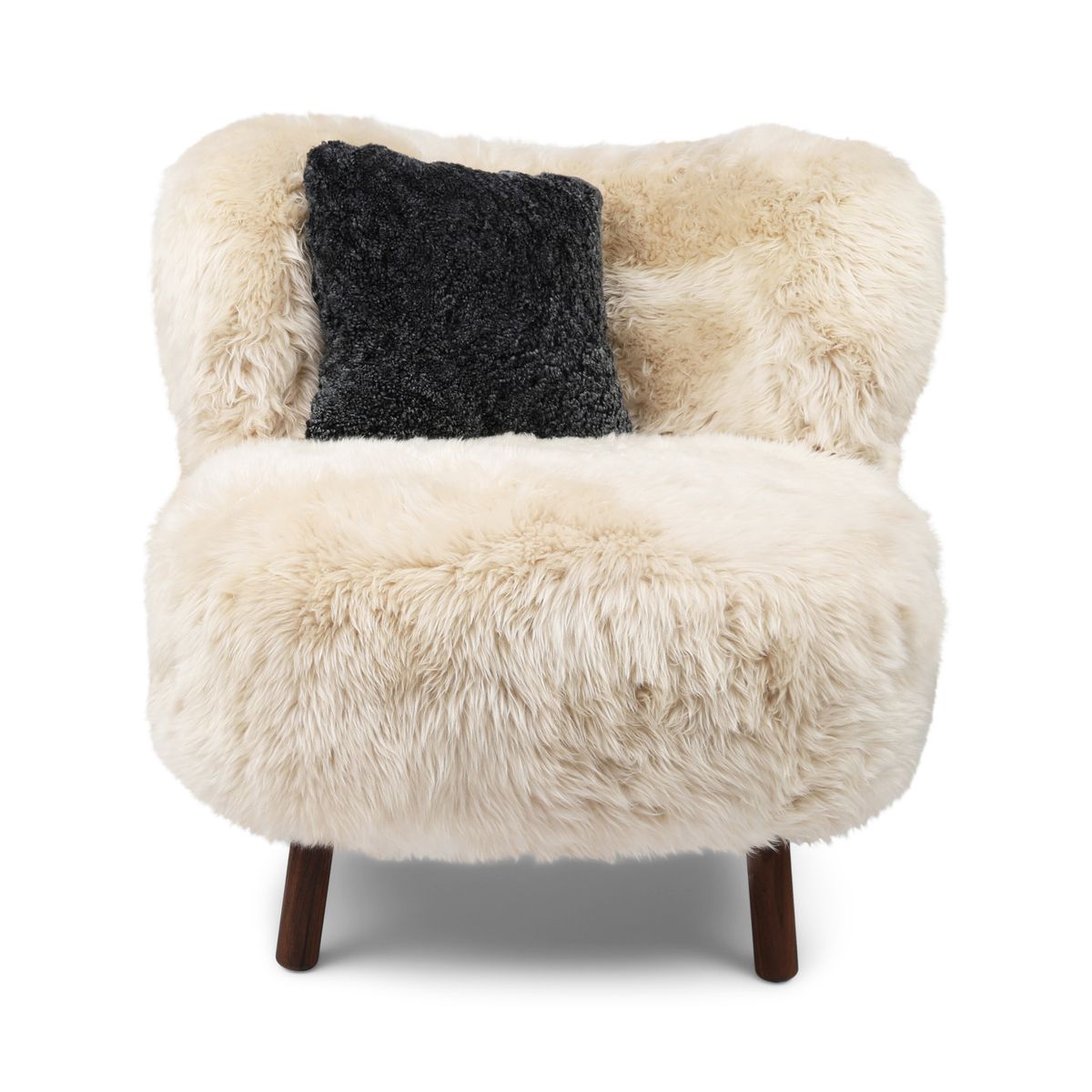 Ethan Puffy Lounge Chair Beige
