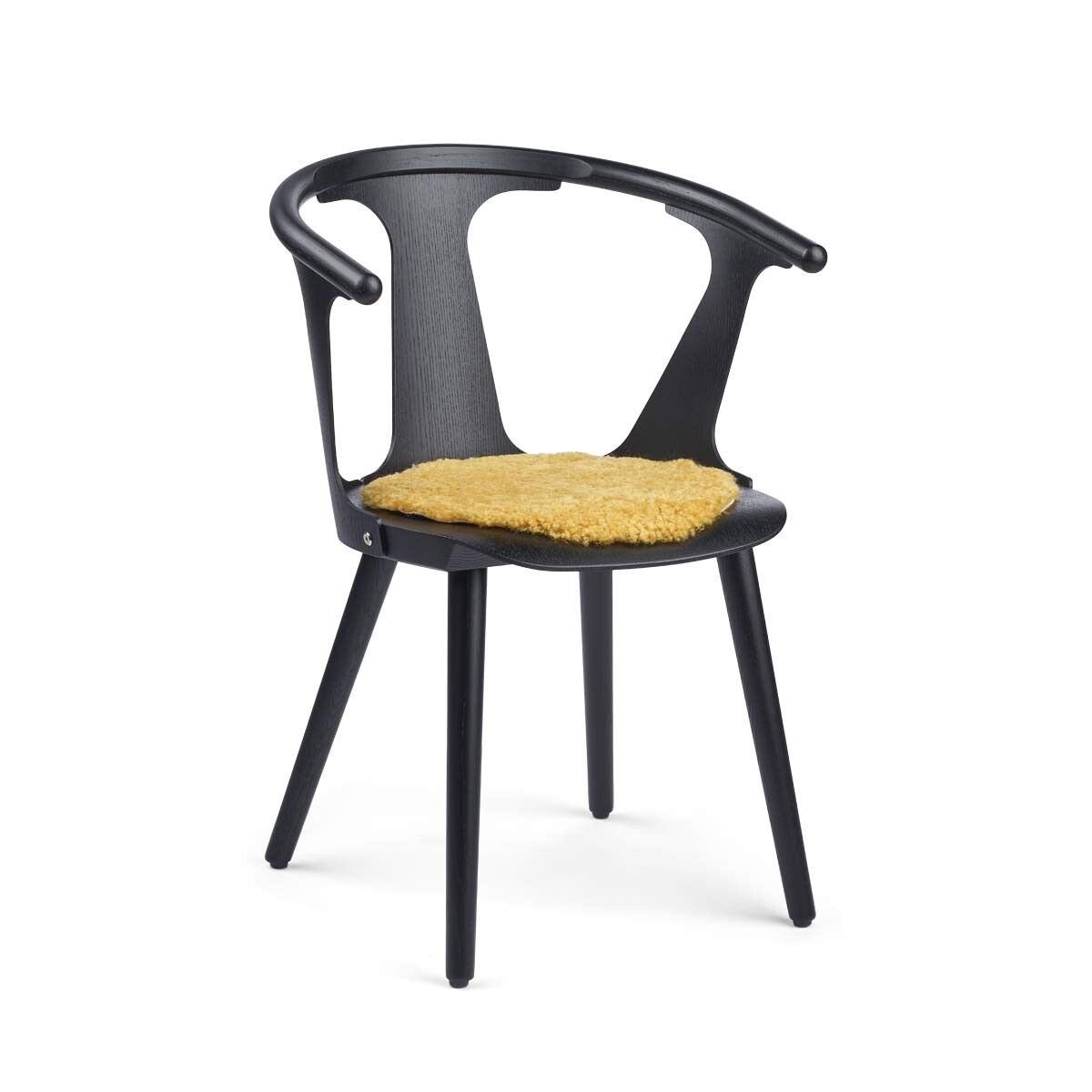 Stolsdyna | Kort lugg | Nya Zeeland | Ø38 cm Gul