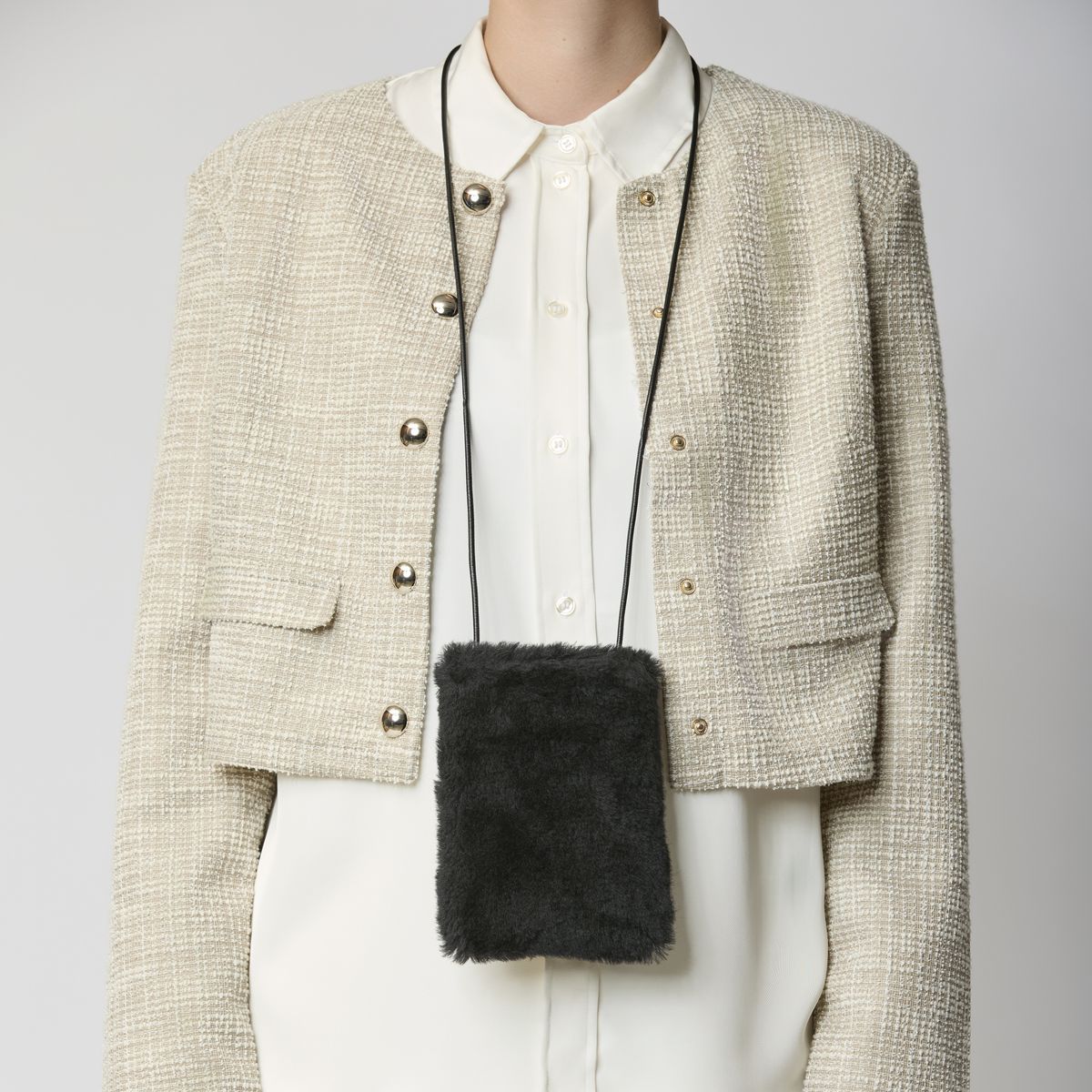 Gwen Mobilväska Beige