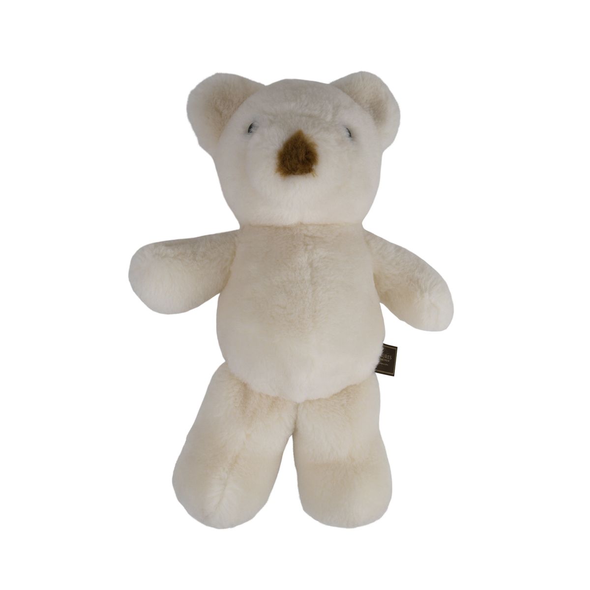 Nalle | Liten | Lammull Vit