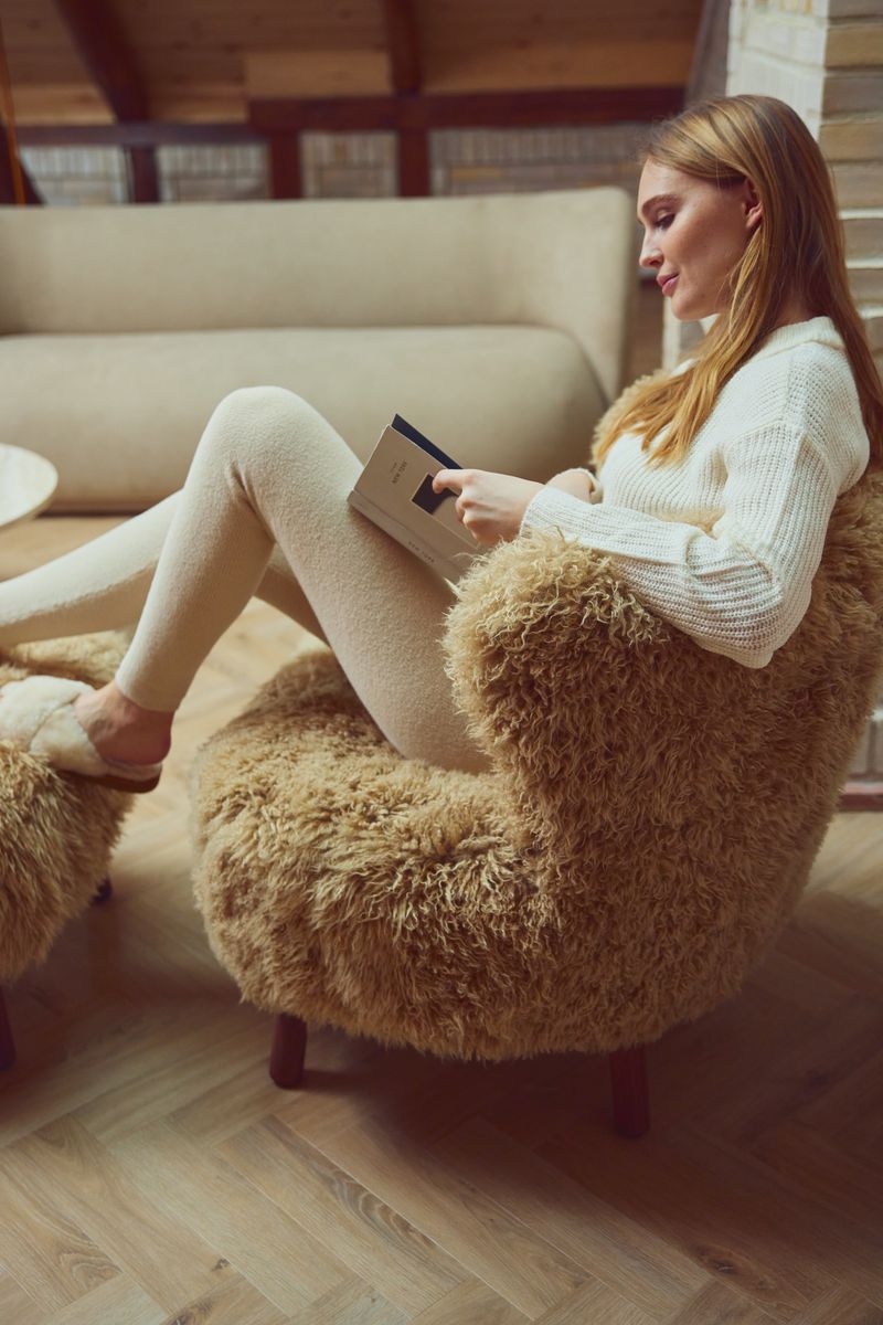 Emily Lounge Chair | Lång ull