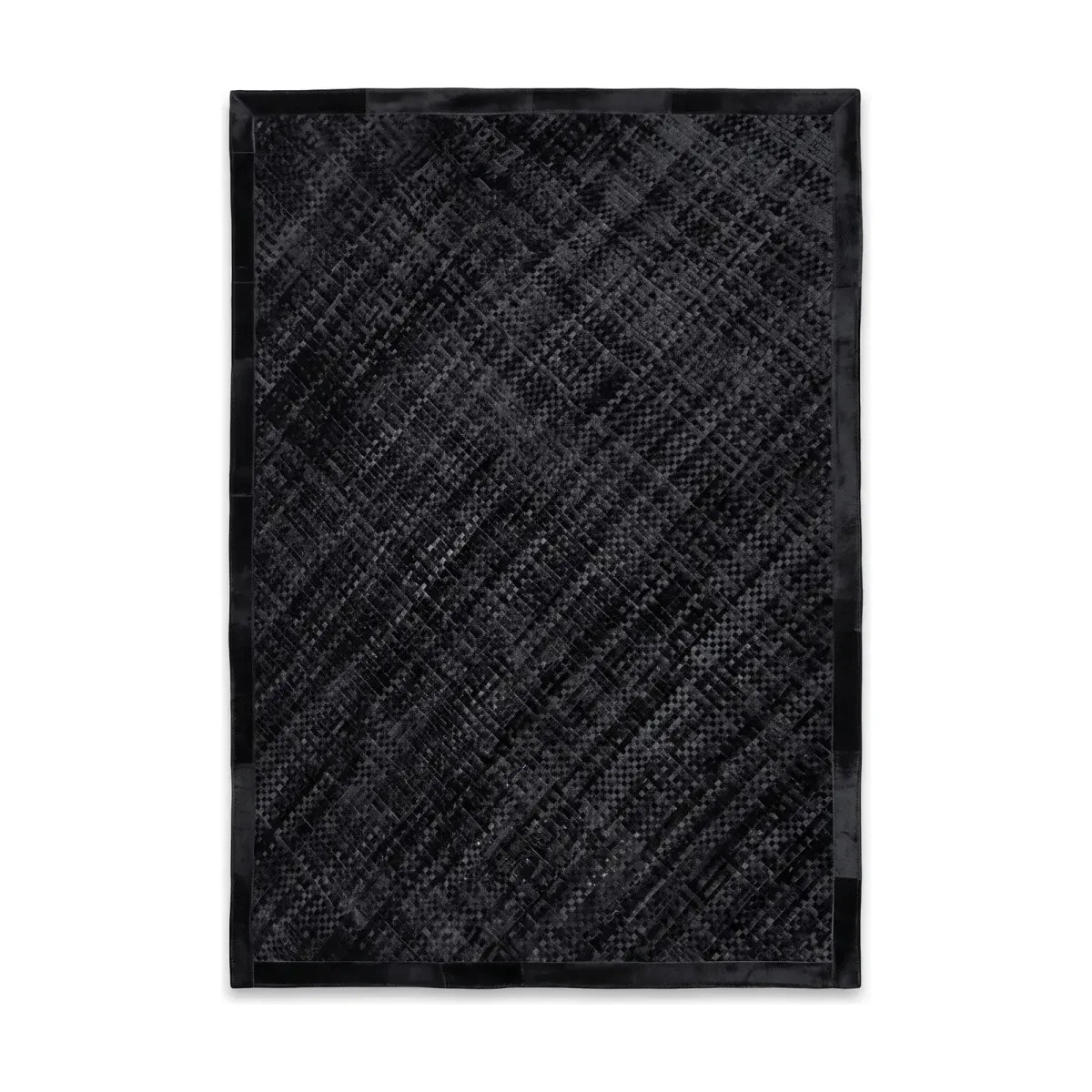 Svart Kohud Designmatta | Brasilien | 200x300 cm | 170x240 cm