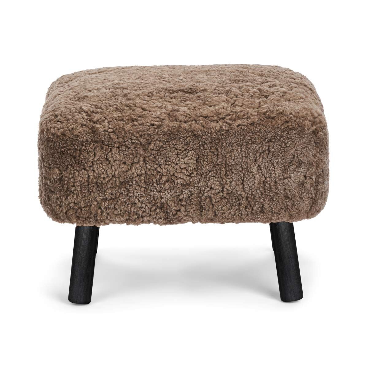 Emily Fotstöd Pall | Curly Taupe