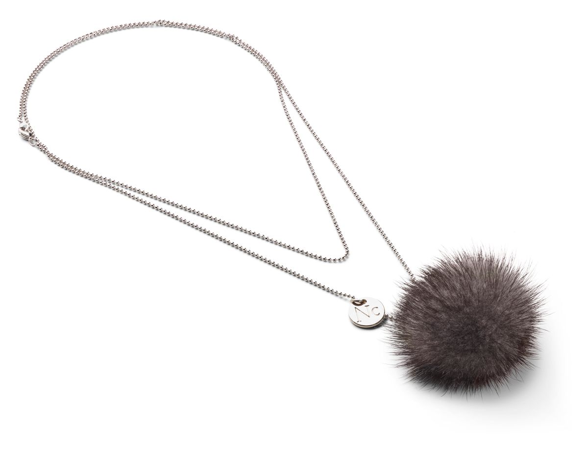 Pom Pom Halsband Mörkblå irländsk