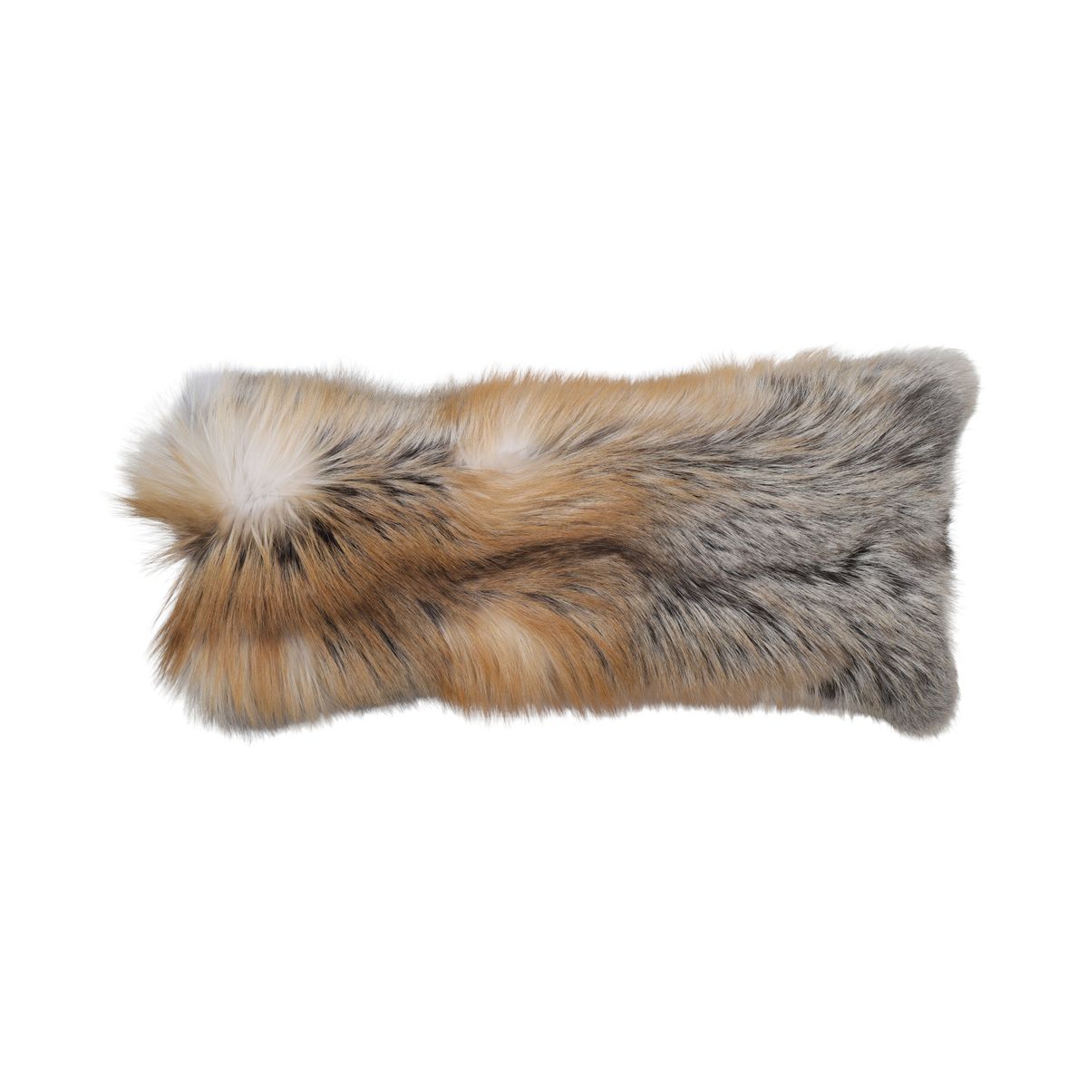 Premium Rävkudde | Kasmirbaksida | Norge | Golden Island Fox | 26x56 cm