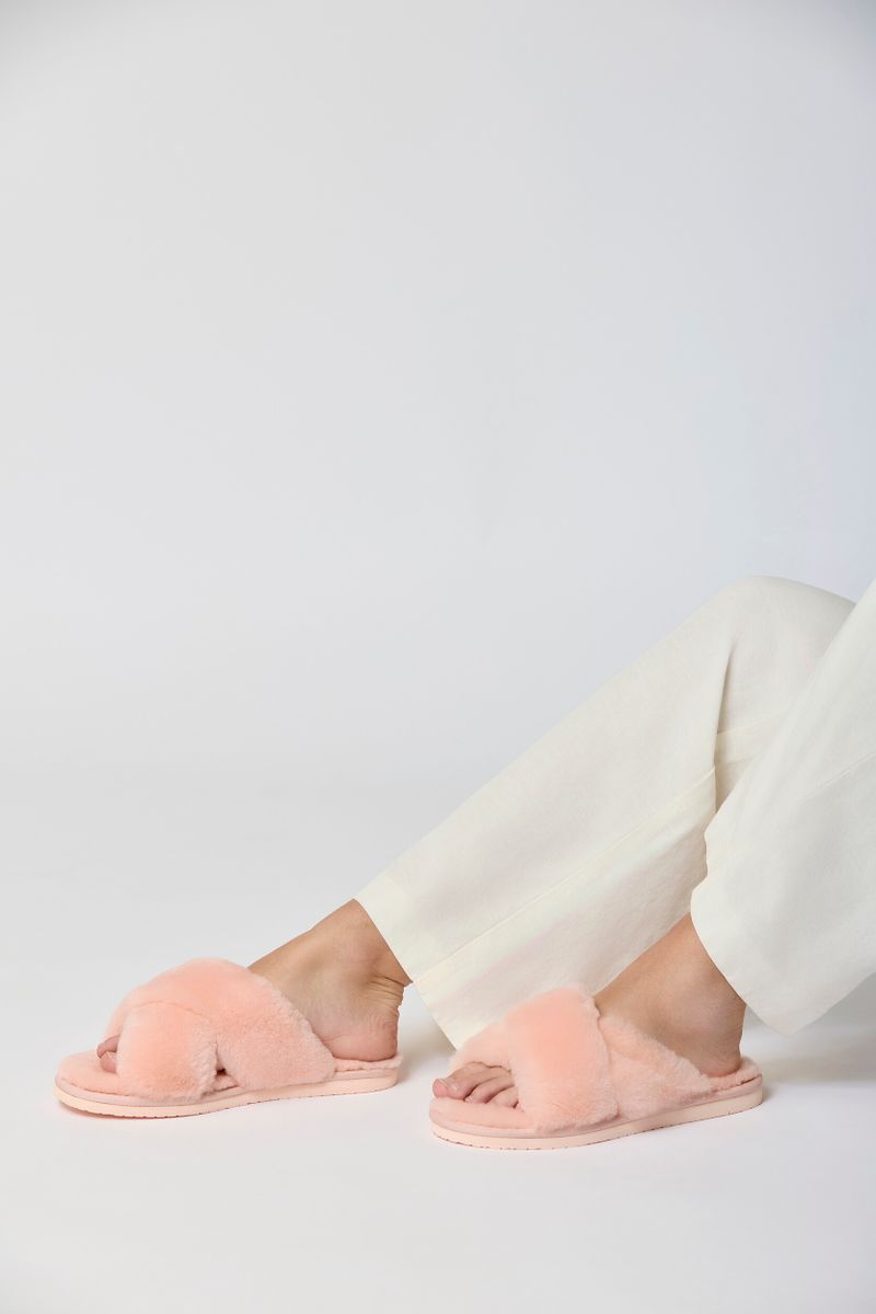 Slipper Cross Ljusrosa