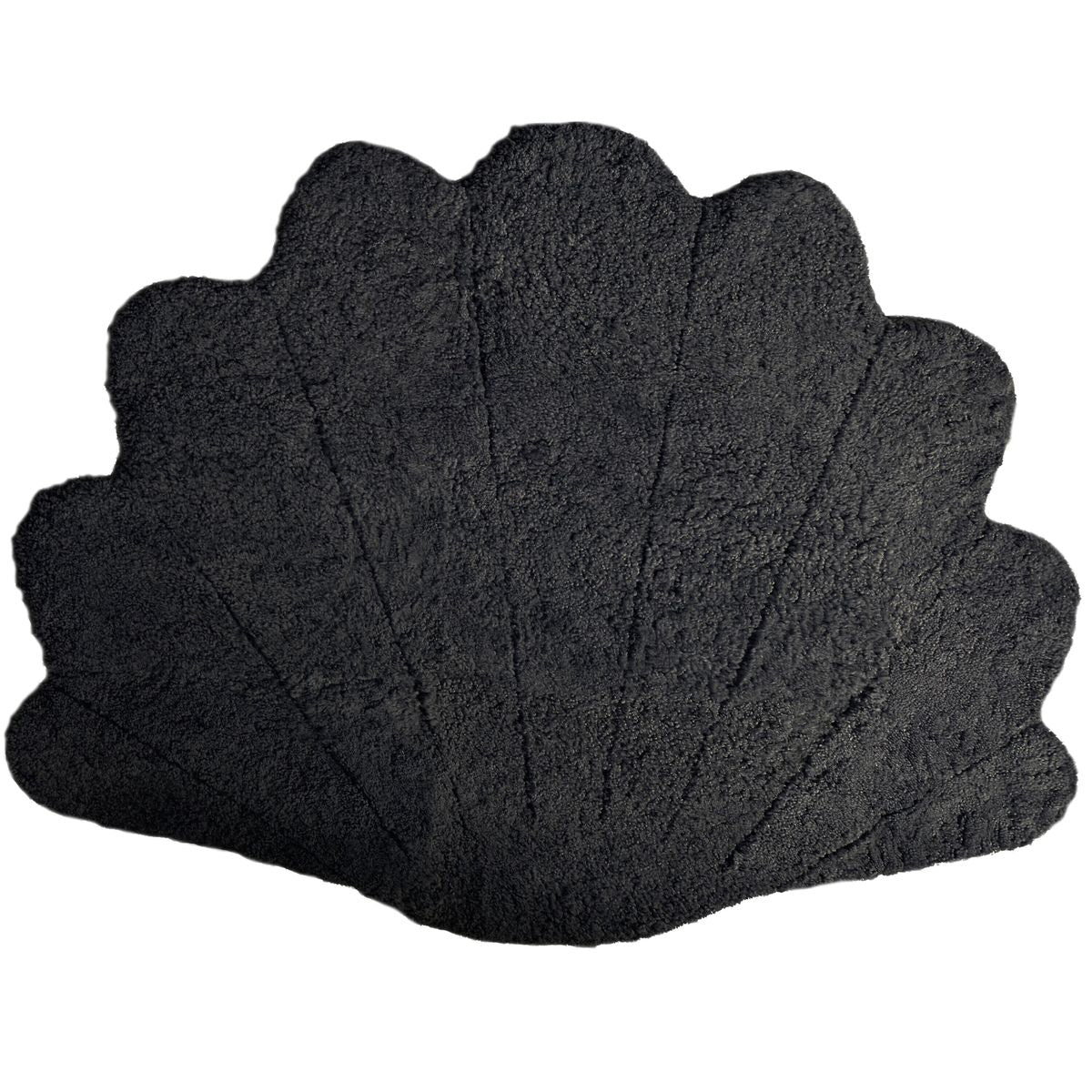 Shell Designmatta | Kort lugg | Nya Zeeland | 210x150 cm Svart