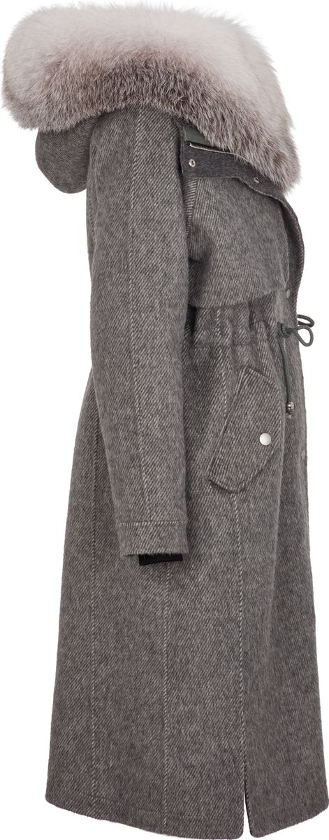 Cille Jacka Grå/Arktisk marmor