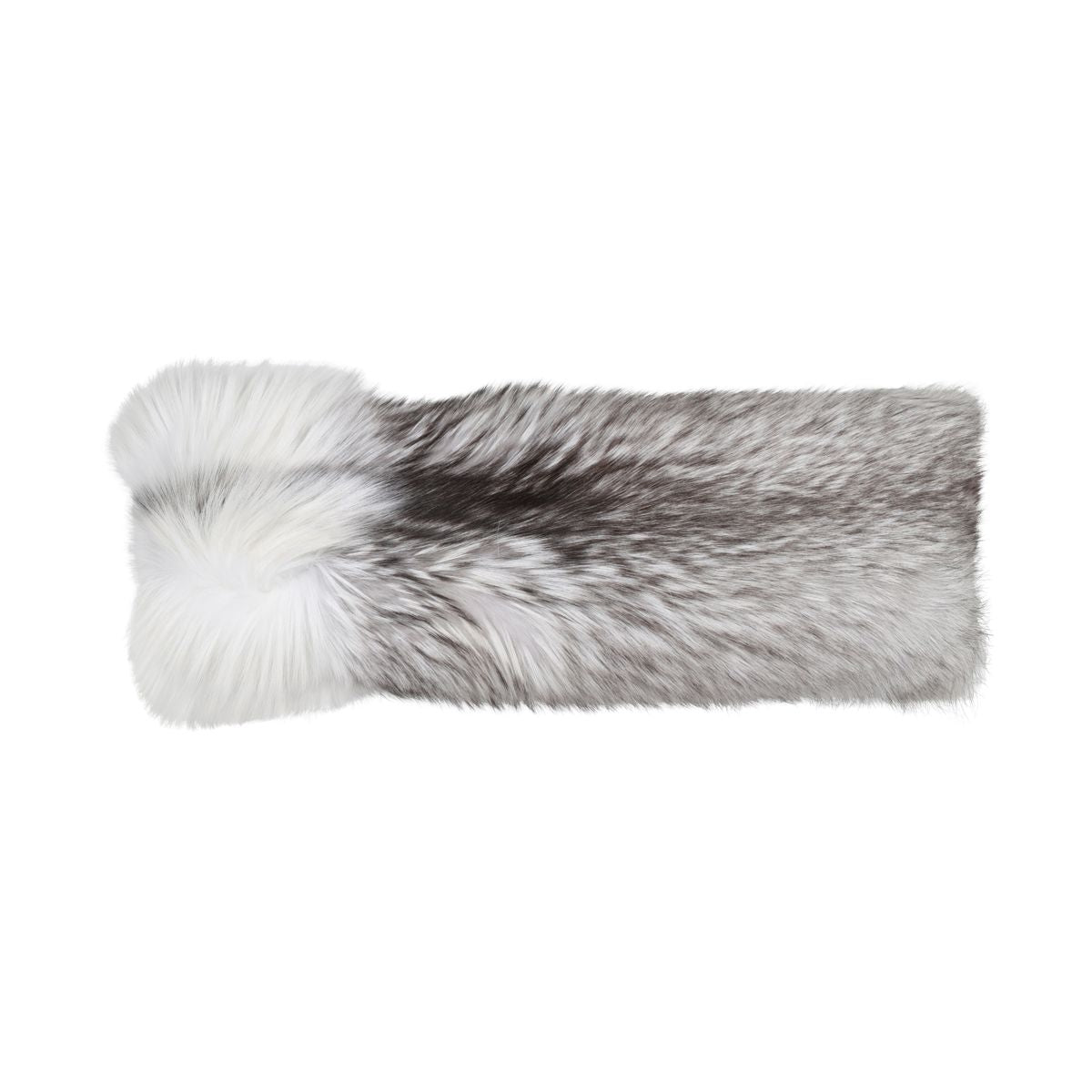 Premium Rävkudde | Kasmirbaksida | Norge | Platinum Fox | 30x70 cm