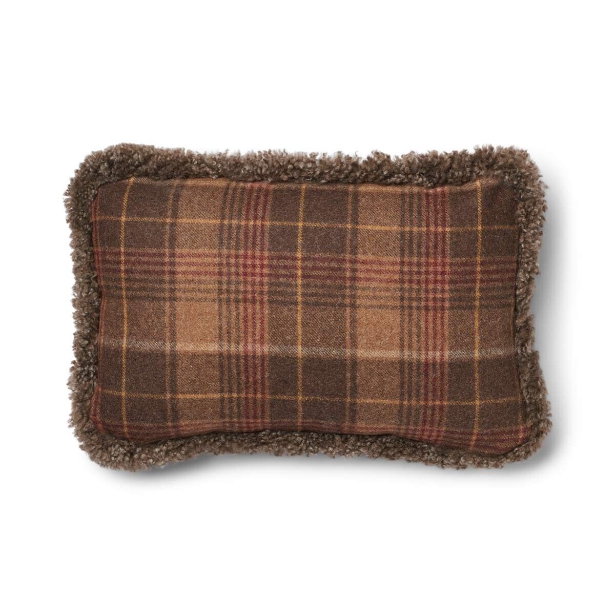 Checked Collection | Ullkudde | Kort lugg | 52x52 cm | 34x52 cm