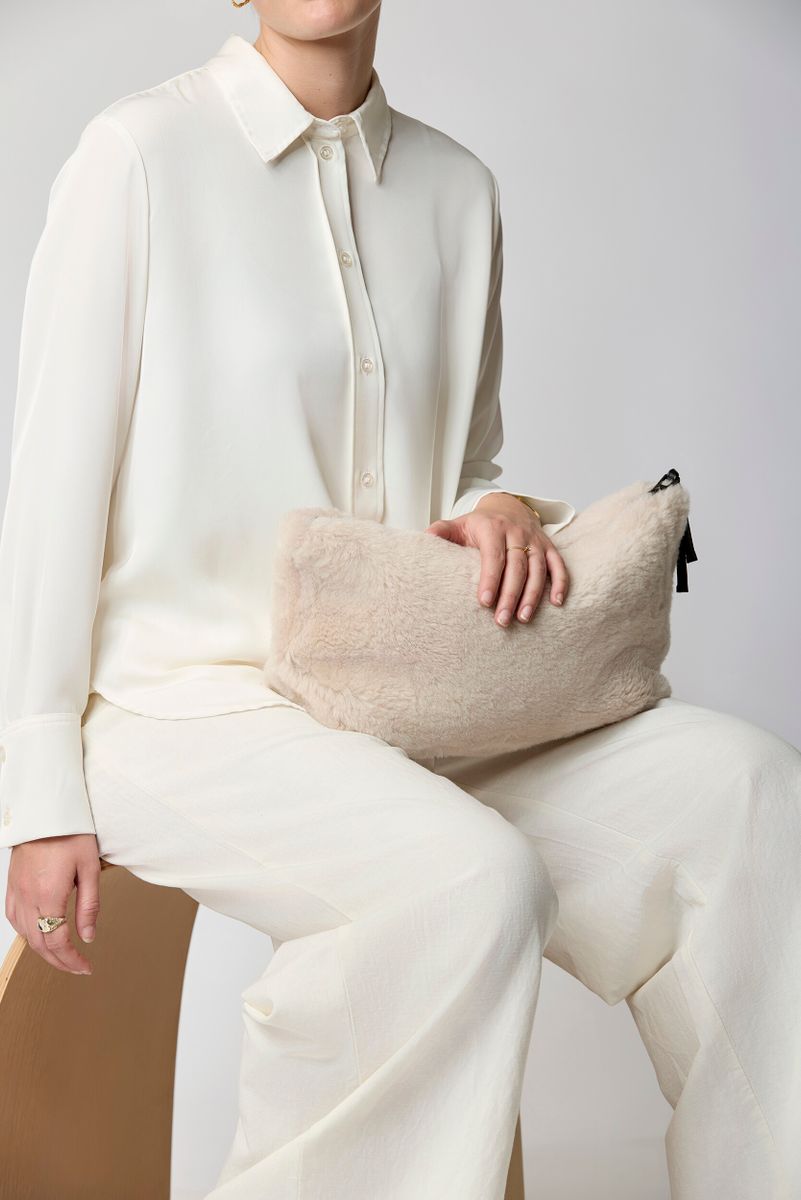 Maxi Havana Handväska Beige