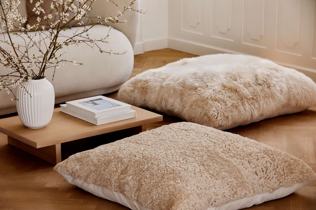 Maxi Float | Kort lugg | Nya Zeeland | 90x90 cm Cappuccino