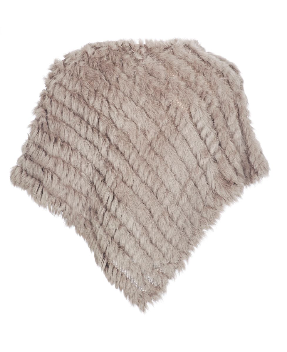 Molly poncho Ljusbrun