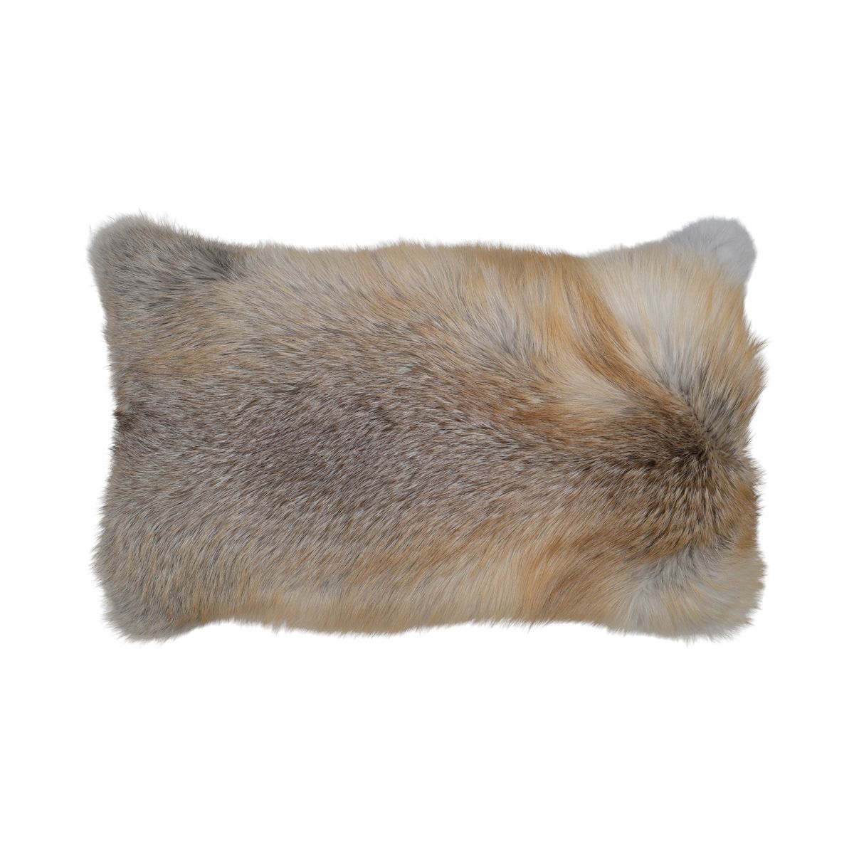 Premium Rävkudde | Kasmirbaksida | Norge | Golden Island Fox | 40x66 cm